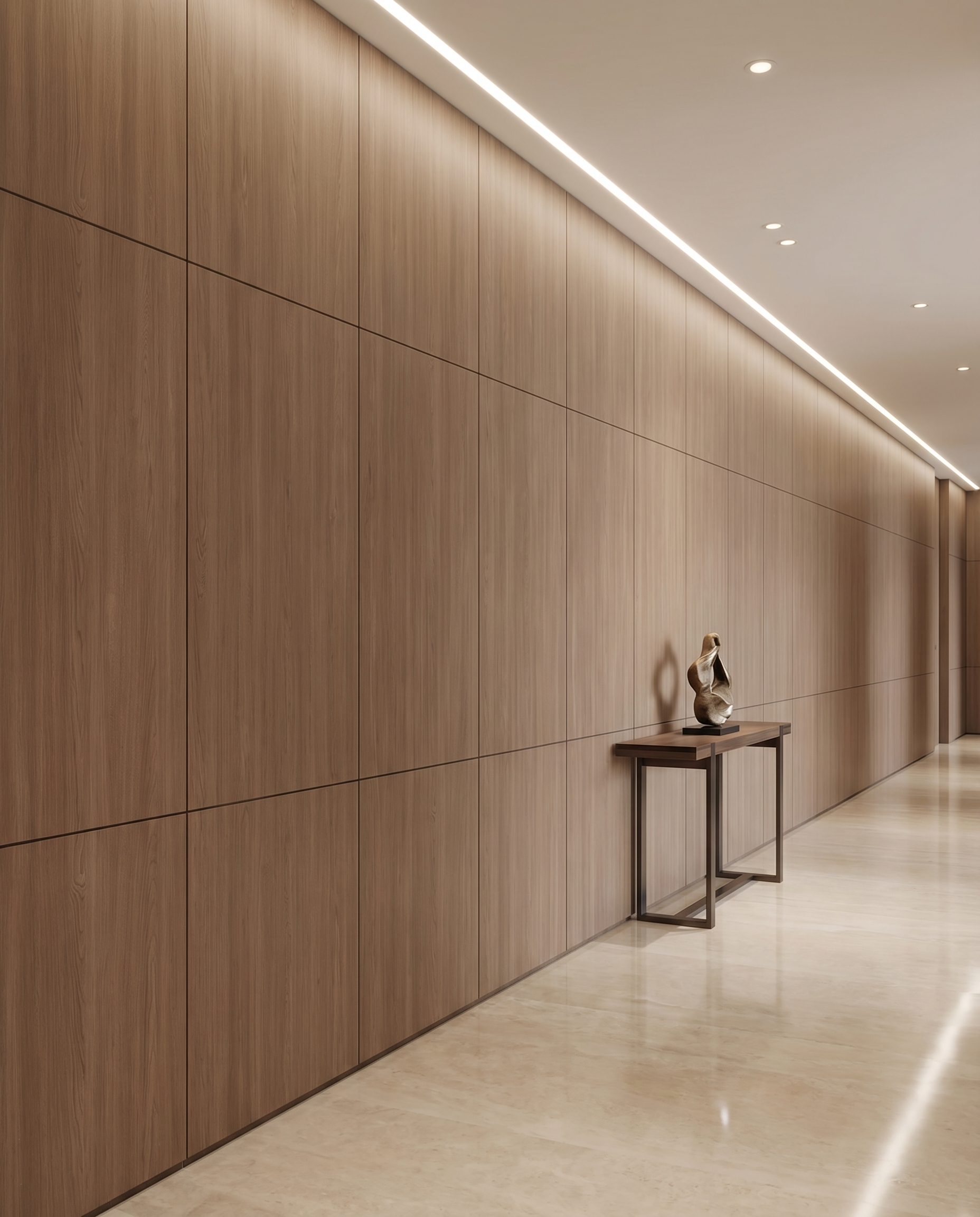 Warm Oak Bamboo Wall Panel lifestyle/product photo by TrioPanels