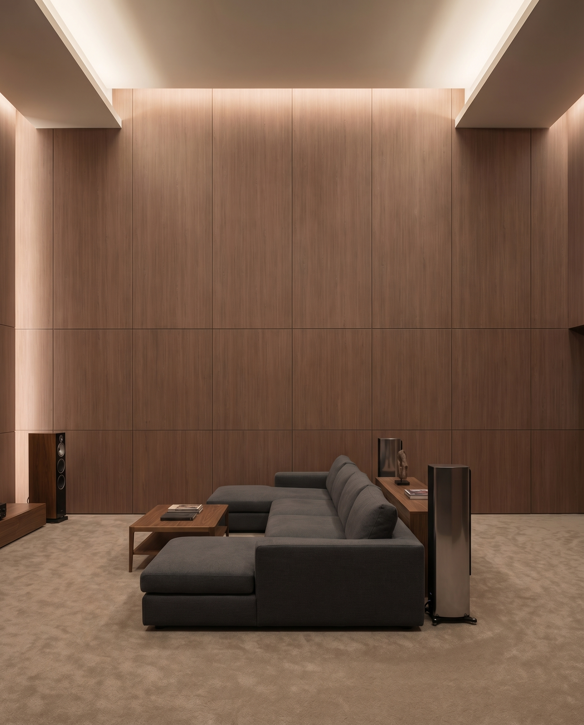 Classic Timber Bamboo Wall Panel lifestyle/product photo by TrioPanels