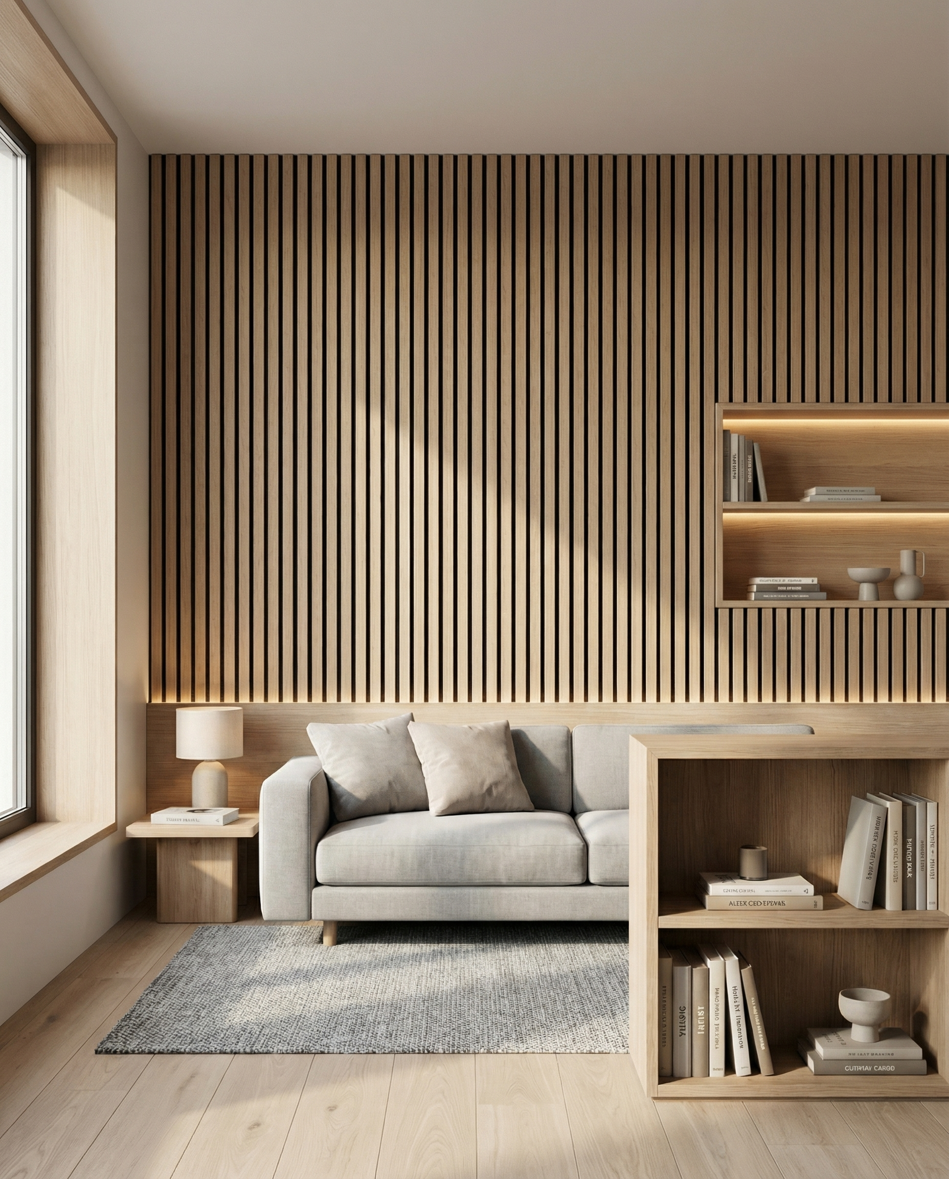 Sonomo Acoustic Wall Panel lifestyle/product photo
