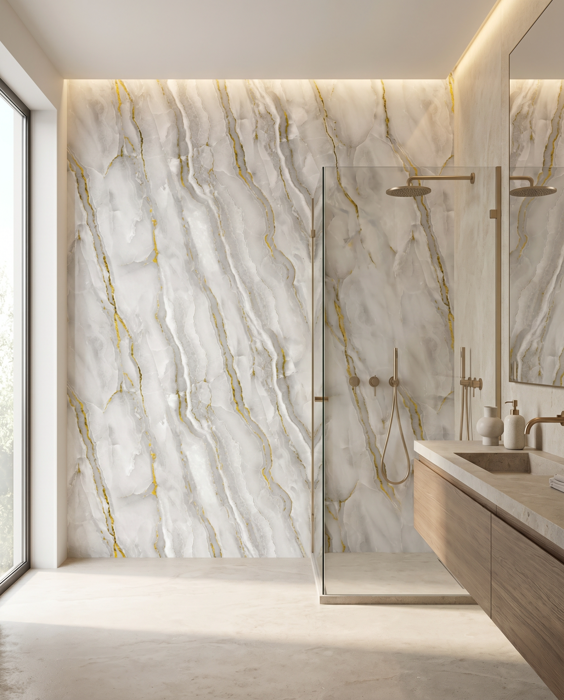 Berlin SPC Wall Panel lifestyle/product photo by TrioPanels