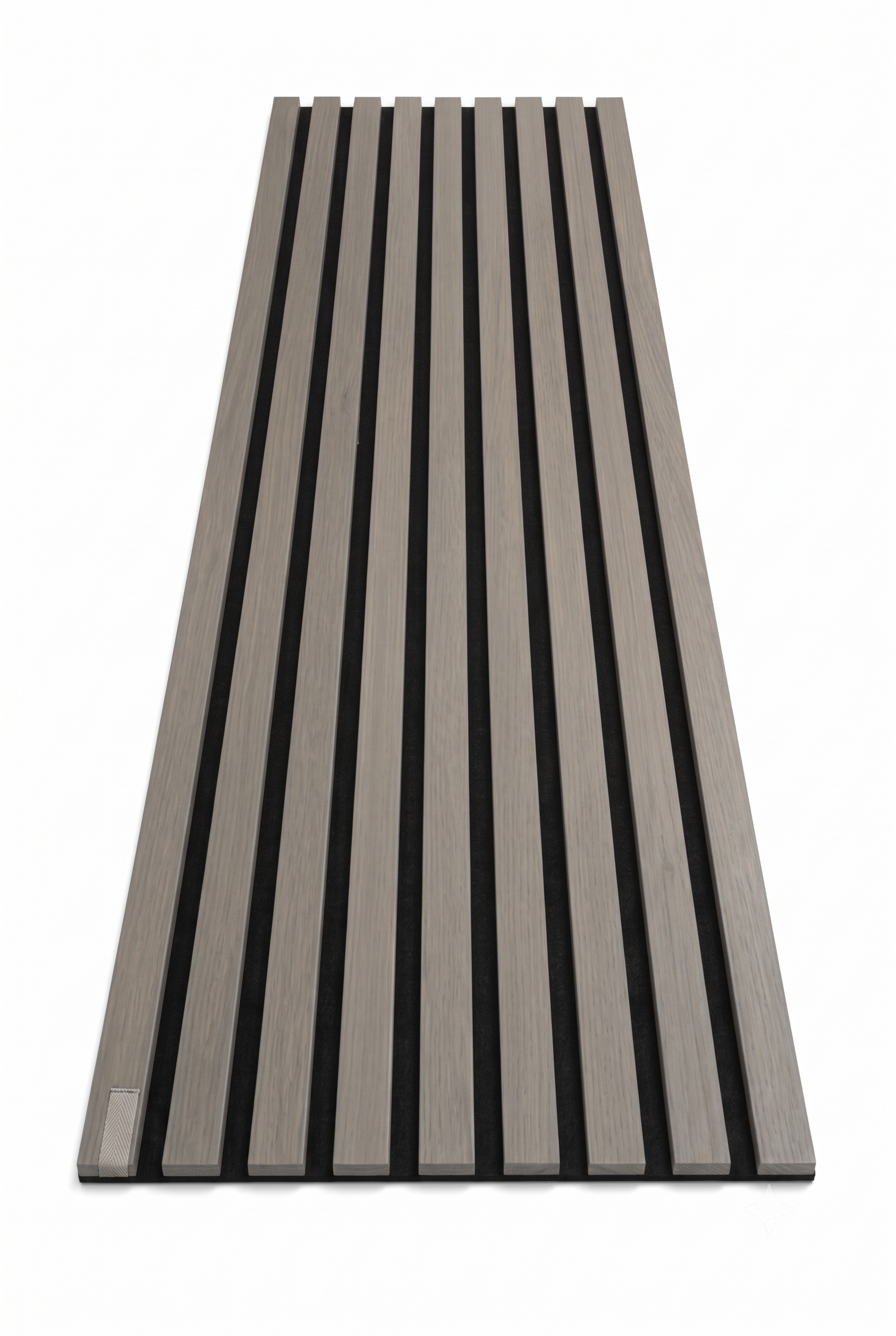 Grey Oak acoustic slat wall panel