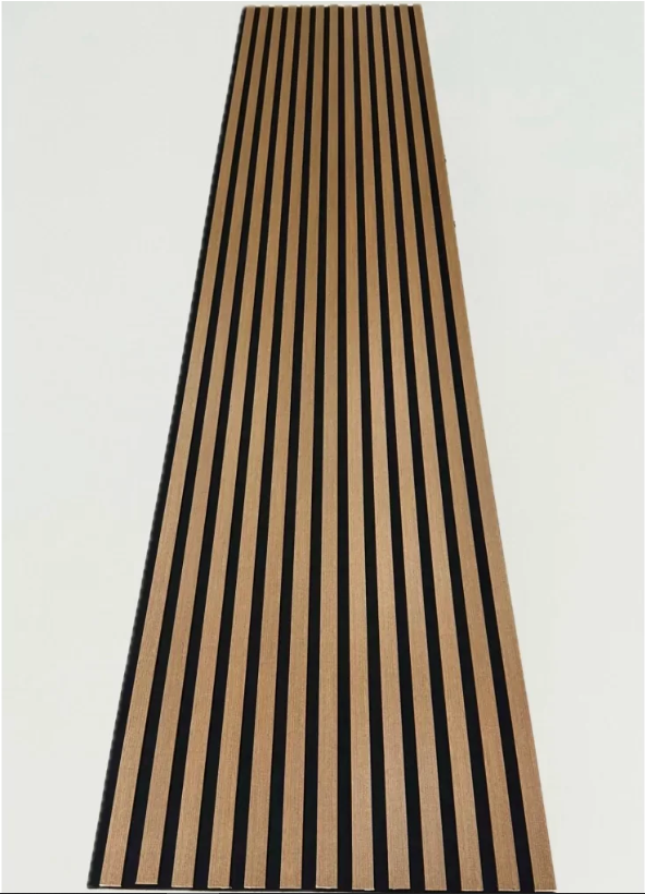 Teak Acoustic Wall Panel reference product image by TrioPanels