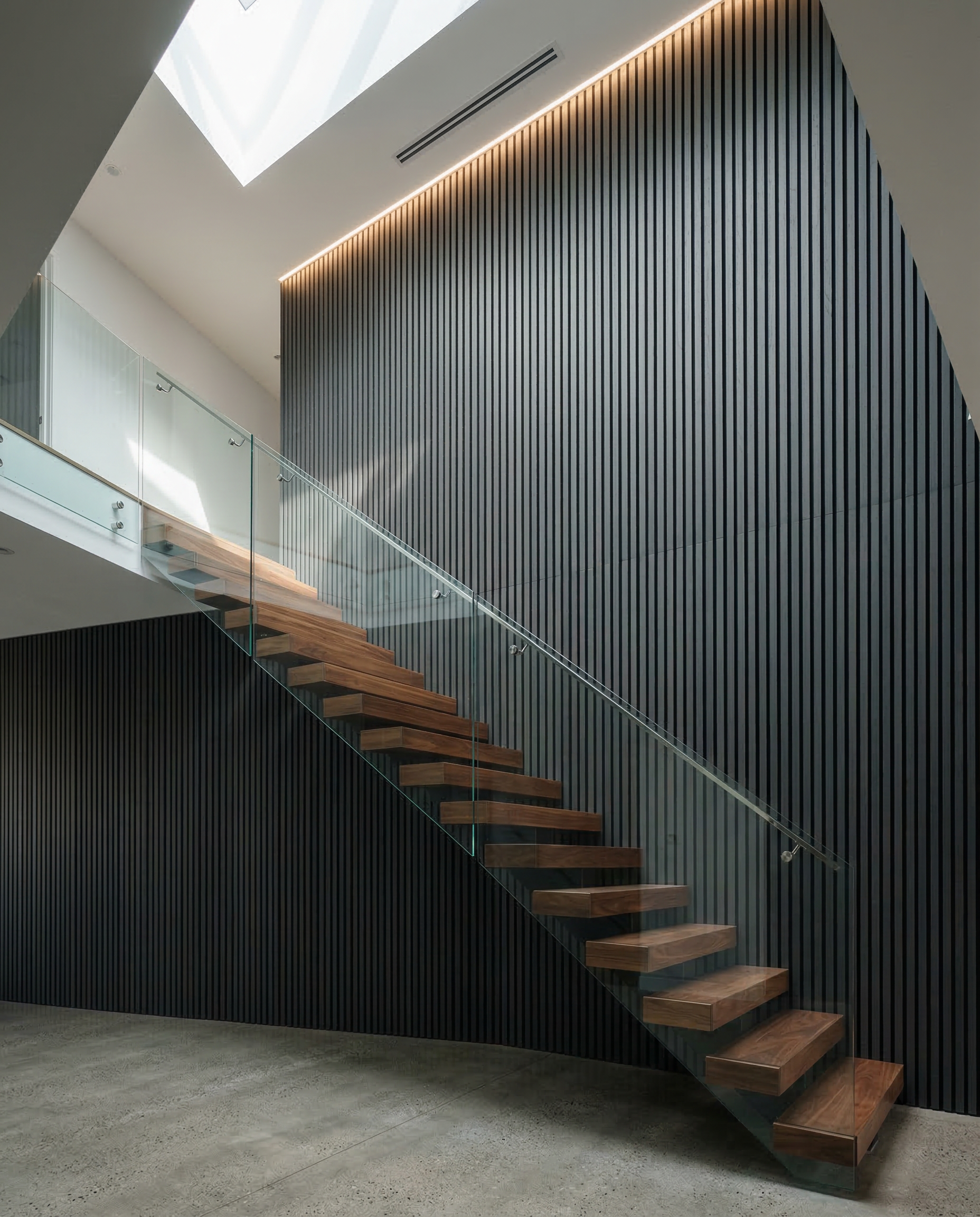 Anthracite Acoustic Wall Panel lifestyle/product photo 