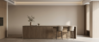 Classic Timber Bamboo Wall Panel lifestyle/product photo by TrioPanels 
