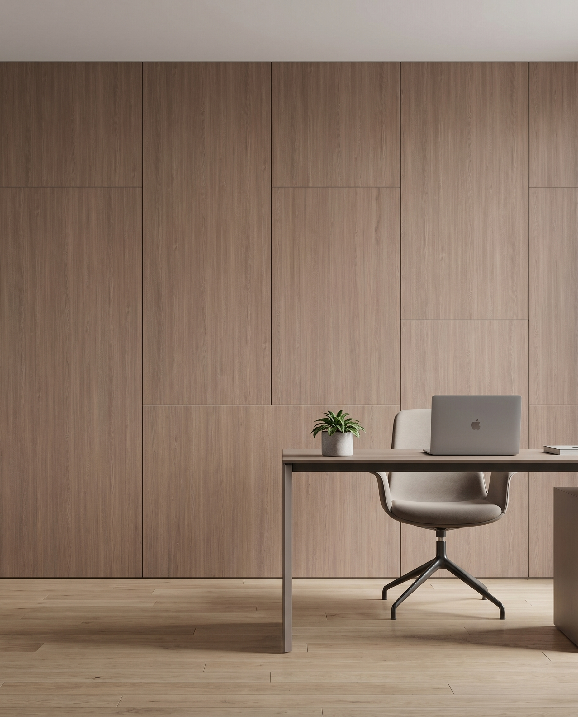 Classic Timber Bamboo Wall Panel lifestyle/product photo by TrioPanels #color_classic-timber