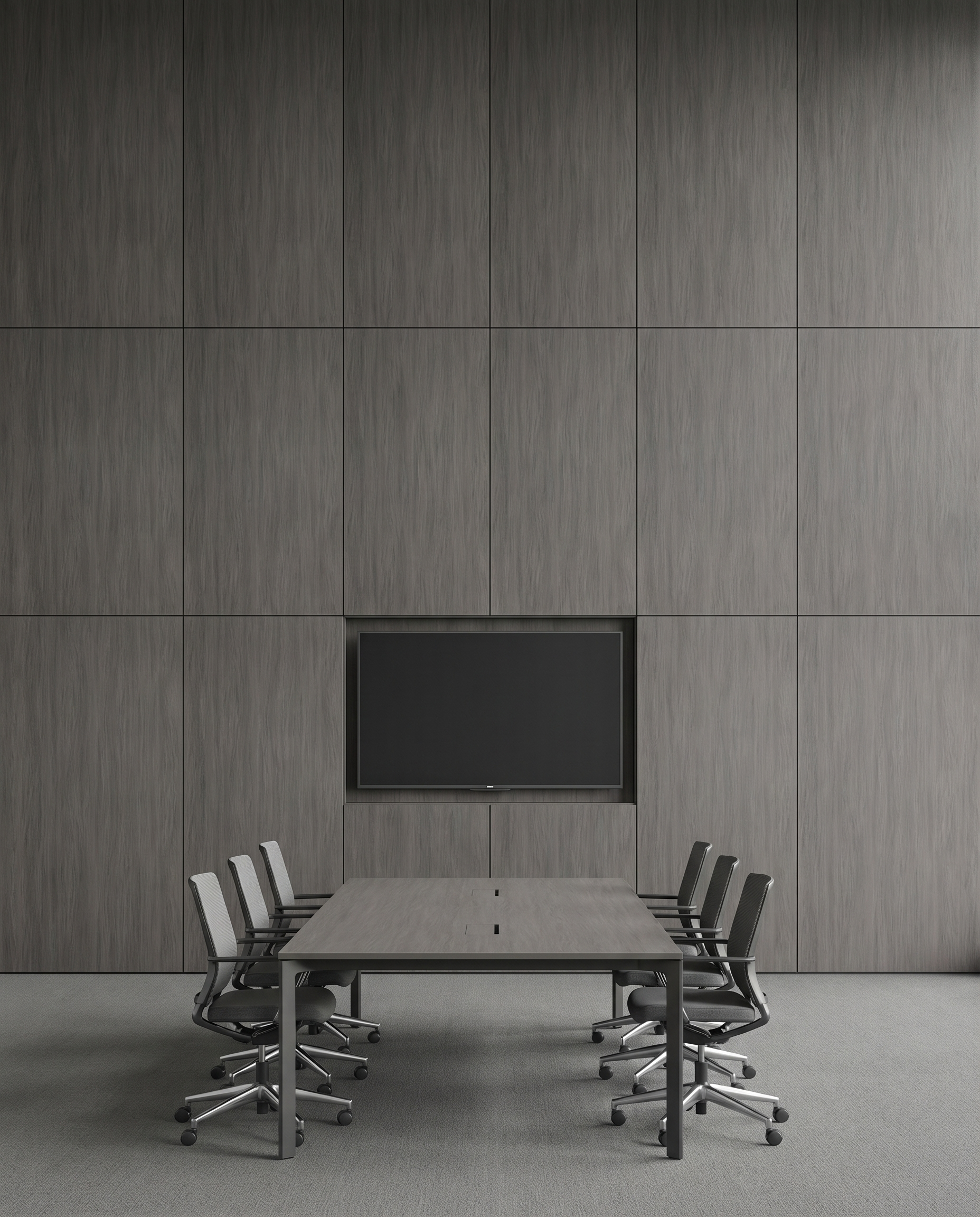 Vintage Wood Bamboo Wall Panel lifestyle/product photo by TrioPanels 