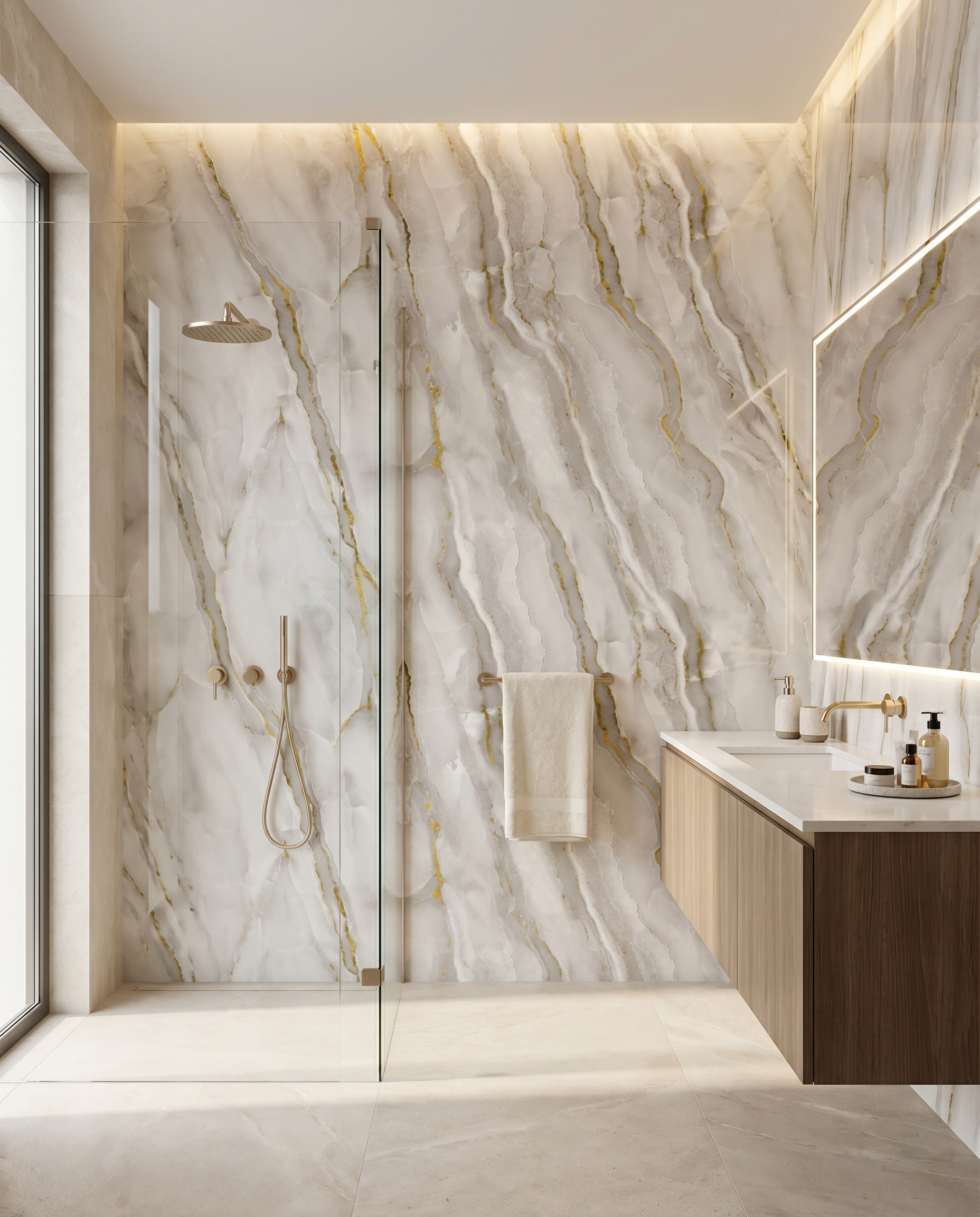 Berlin SPC Wall Panel lifestyle/product photo by TrioPanels 