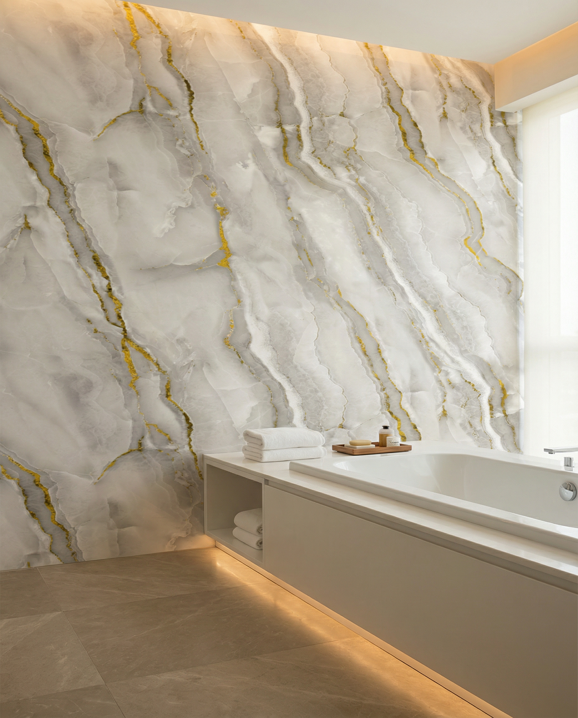 Berlin SPC Wall Panel lifestyle/product photo by TrioPanels 