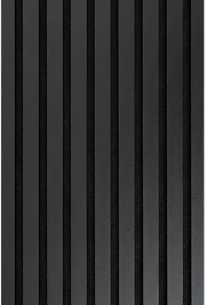 Black Acoustic Wall Panel product hover closeup by TrioPanels 