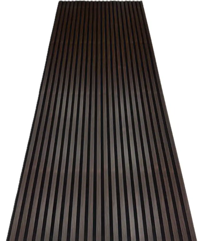 Walnut Acoustic Wall Panel reference product image by TrioPanels 
